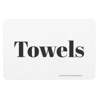 Íman Toalhas - com endereço do site