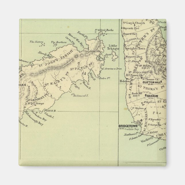 Íman Tobago Barbados (Frente)