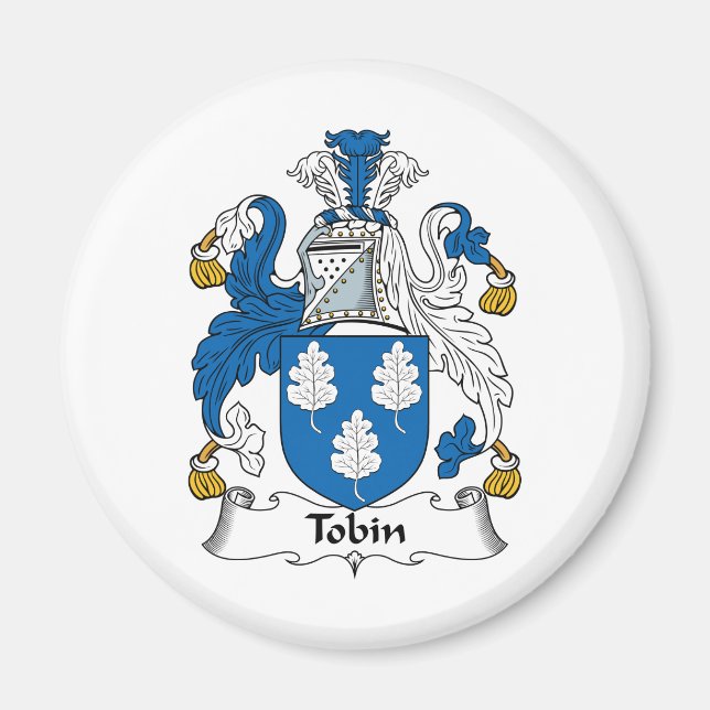 Íman Tobin Family Crest (Frente)