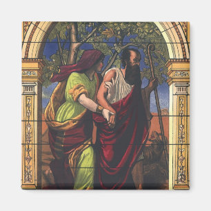 Íman Tobit Cego e Esposa Ana, Religião Antiga