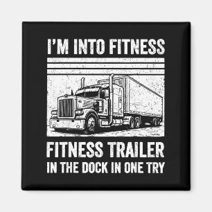 Íman Toda a Carreta de Fitness com Piadas de Caminhonei