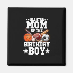 Íman Toda Estrela Mãe Do Menino Do Aniversário Sketll F