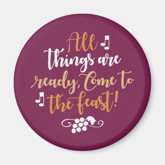 Íman Todas As Coisas Estão Prontas, Venha Ao Banquete!