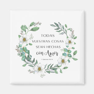 Íman Todas vuestras cruzam o verso da bíblia espanhola