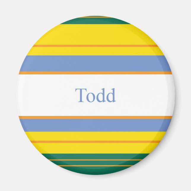 Íman Todd Classic Stripes (Frente)