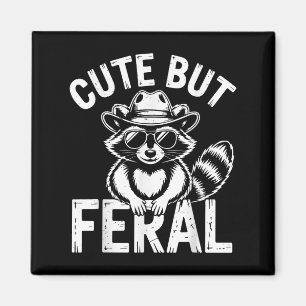 Íman Toddler Boy Bonito Mas Feral Raccoon Cowboy Trash-