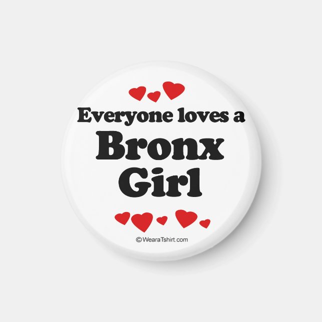 Íman Todo mundo ama uma garota Bronx (Frente)