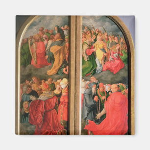 Íman Todo o altarpiece do dia de santos