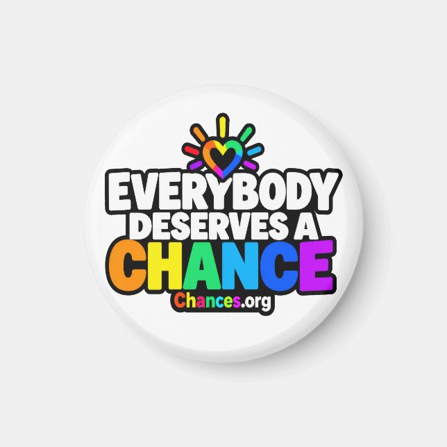 Íman Todos Merecem uma Chance (Frente)