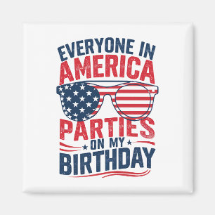 Íman Todos na América Festejam no Meu Aniversário