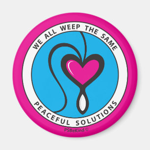 Íman Todos Nós Gritamos O Mesmo Magnet 1_Round De 2,25