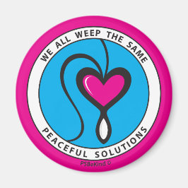 Íman Todos Nós Gritamos O Mesmo Magnet 1_Round De 2,25"