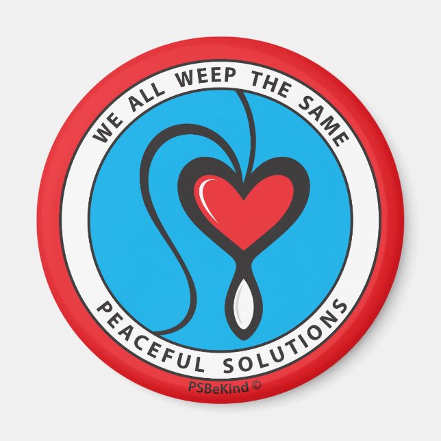 Íman Todos Nós Gritamos O Mesmo Magnet 2,25" (Frente)