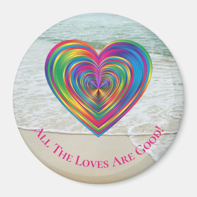 Íman Todos Os Amores São Bons (Frente)