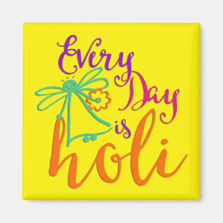 Íman Todos os dias são Holi e o seu apoio. & ideias