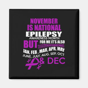 Íman Todos os meses é Mês de Consciência Epilepsia para