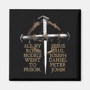 Íman Todos os meus ídolos foram presos Jesus nas costas