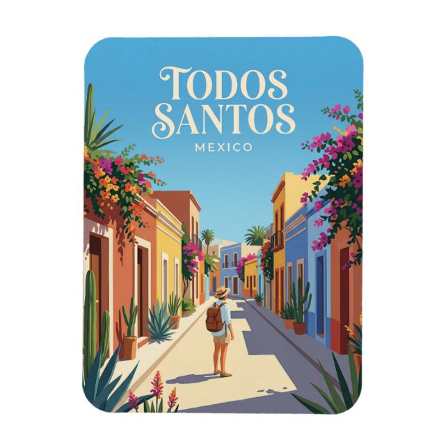 Íman Todos Santos México (Vertical)