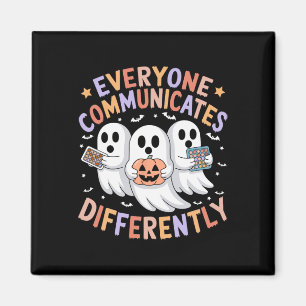 Íman Todos se Comunicam de Maneira Diferente Halloween