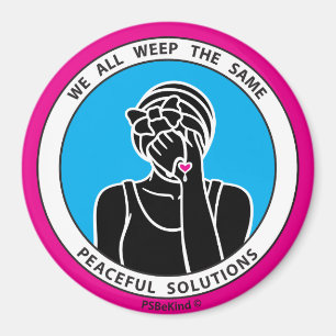 Íman Todos Usamos O Mesmo Magnet De 2 Pink_3"