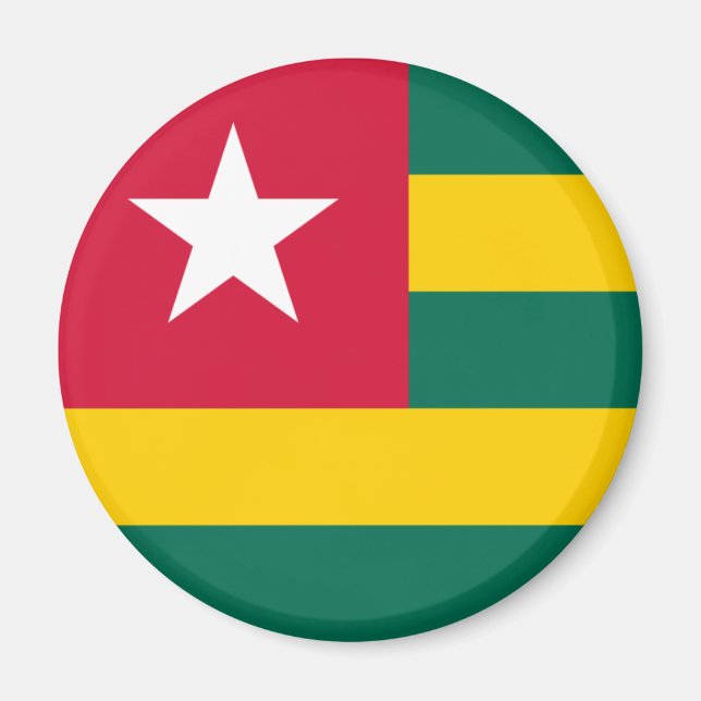 Íman Togo Flag Magnet (Frente)