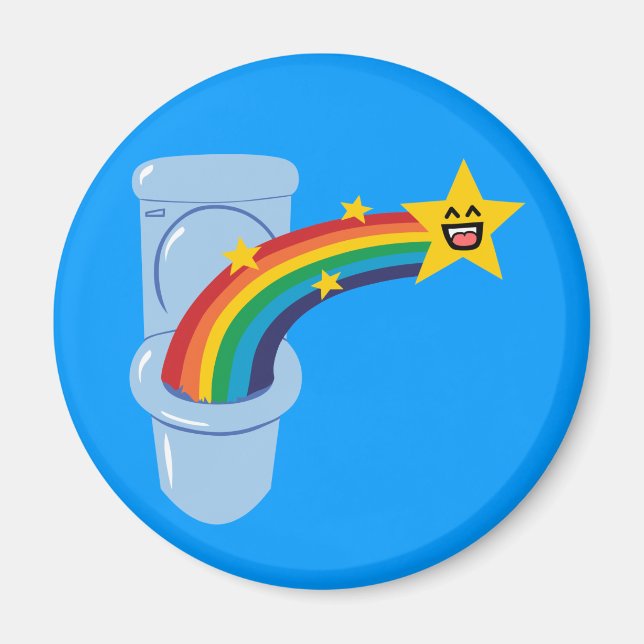 Íman Toilet Rainbow (Frente)