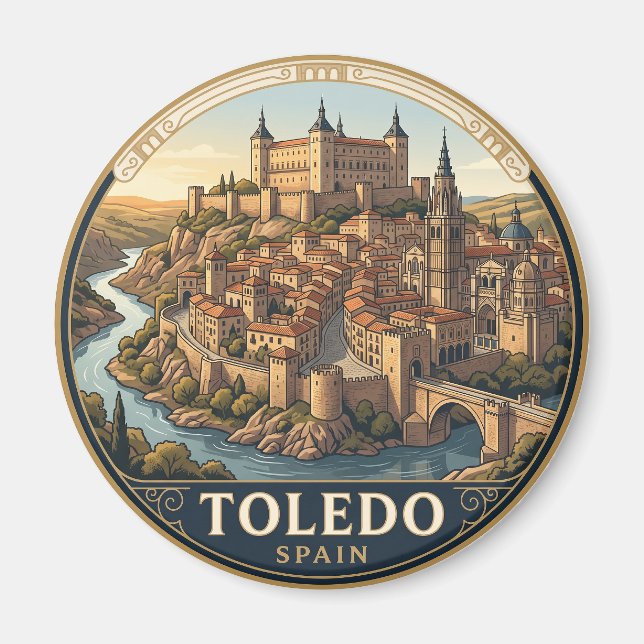 Íman Toledo Espanha (Frente)