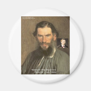 Íman Tolstoy "Nietzsche = Estúpido" Oferta De Ofertas C