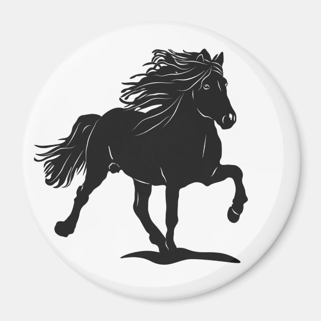 Íman Töltendes Islandpferd (Frente)