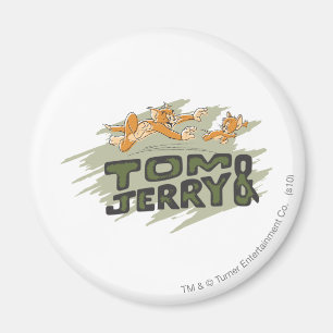 Íman Tom and Jerry Chase Logo
