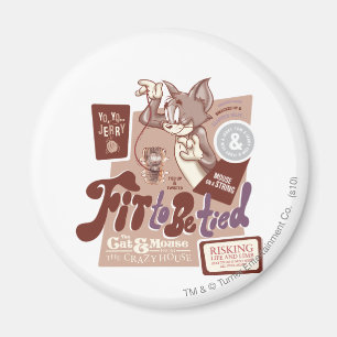 Íman Tom e Jerry Ajustados de serem amarrados