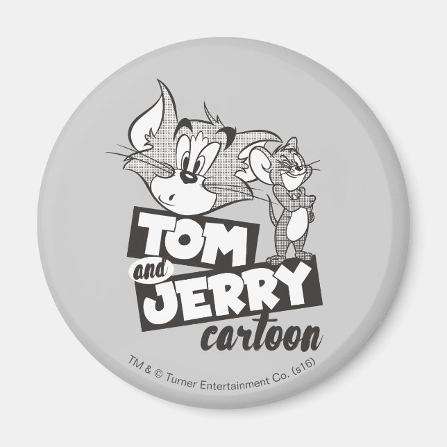 Íman Tom E Jerry | Cartoon Tom E Jerry (Frente)