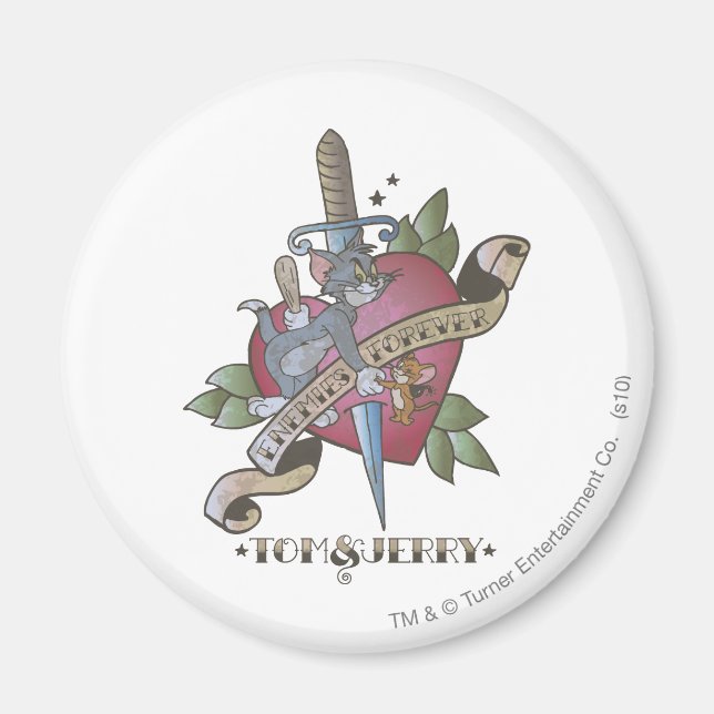 Íman Tom e Jerry Enemies para sempre 2 (Frente)