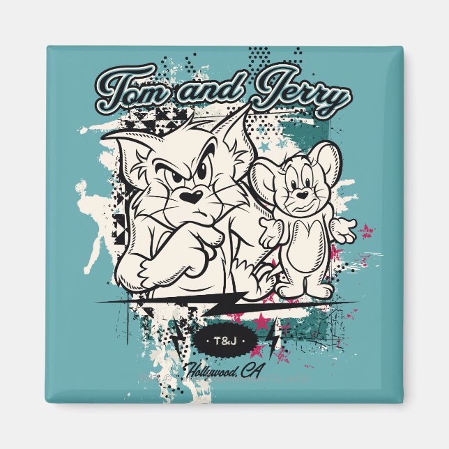 Íman Tom e Jerry Hollywood CA (Frente)