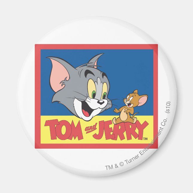 Íman Tom E Jerry Logo Flat (Frente)