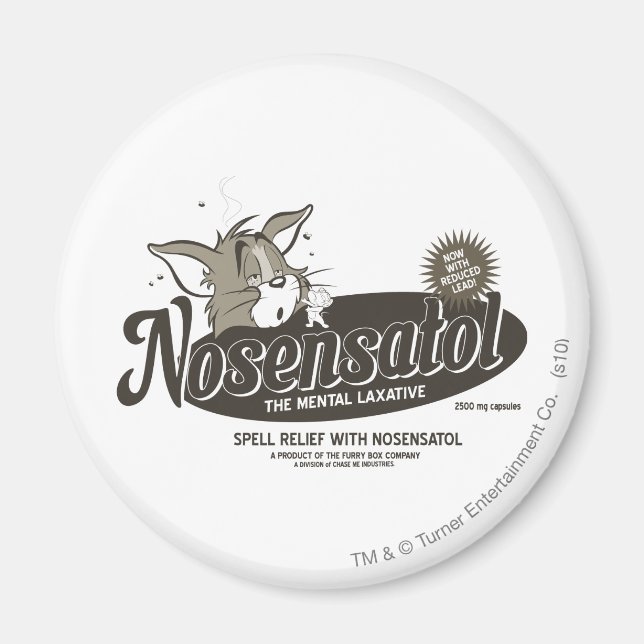 Íman Tom e Jerry Nosensatol (Frente)