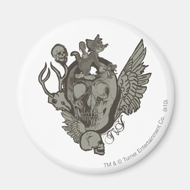 Íman Tom e Jerry Skull (Frente)