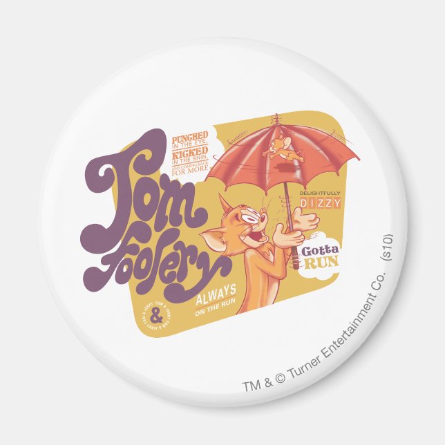 Íman Tom e Jerry Tom Foolery (Frente)