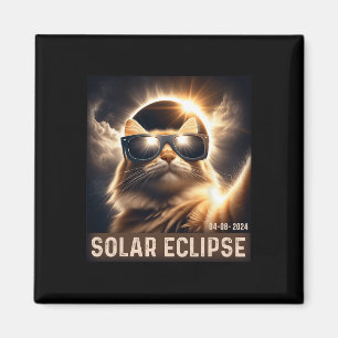 Íman Tomar Uma Selfie Com O Eclipse Solar 2024 Vestindo