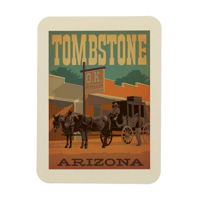 Íman Tombstone, Arizona (Vertical)