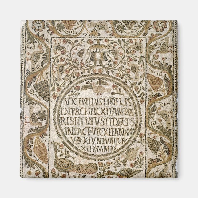 Íman Tombstone com epitáfio (Frente)