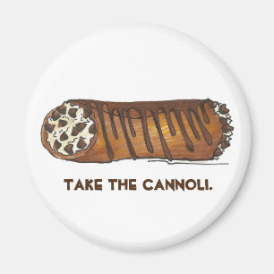 Íman Tome o canoli italiano Cannolis Paery Magnet
