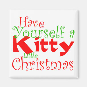 Íman Tome um Gatinho de Natal