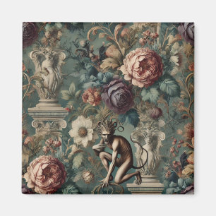 Íman Tome uma Arco - Design Floral Gótico
