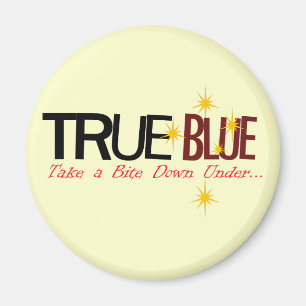 Íman Tome uma mordida para baixo sob ímãs