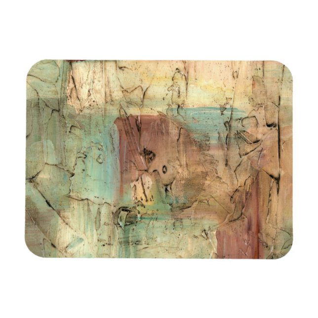 Íman Tone da Terra pintando com superfície rachada (Horizontal)