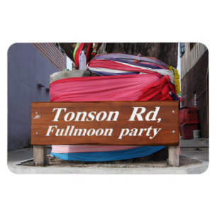 Íman Tonson Rd. Partido Fullmoon, Koh Phangan, Tailând