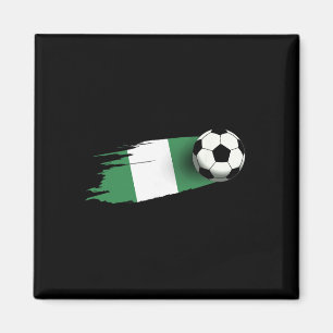 Íman Top da Bandeira Nigeriana Para Homens Mulheres Cri