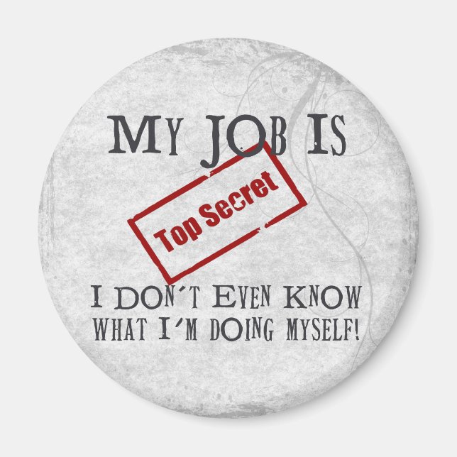 Íman Top Secret! (Frente)