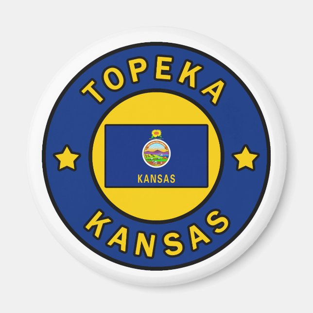 Íman Topeka Kansas (Frente)